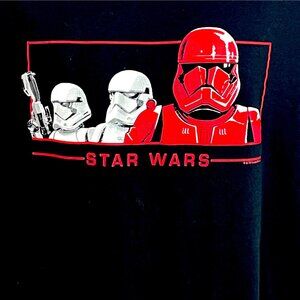 Star Wars XXL Tall Rise of Skywalker Sith Stormtroopers Graphic T-Shirt Black